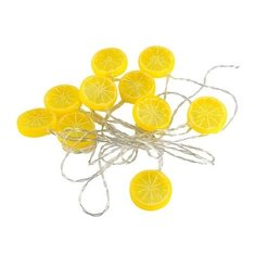 Гирлянда светодиодная Uniel «Лимон» на батарейках 4 м цвет золотой
