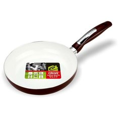 Сковорода Calve CL-1917, 26 см, белый/коричневый