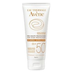 Авен солнцезащитное молочко spf 50 с минеральным экраном 100 мл Avene