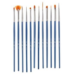 Набор кистей для дизайна ногтей, 12 шт. SW BS12