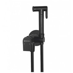 Смеситель Gross Aqua c гигиеническим душем встраиваемый Bidet Evo matt black