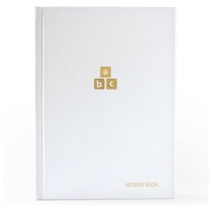 Книга для новорожденных My Baby Book (Белый) Suck UK