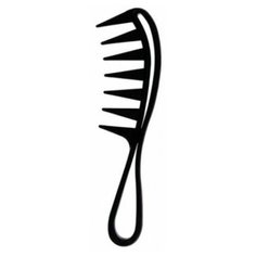 Расческа Ollin Professional Расческа-гребень с крупными зубцами и ручкой изогнутая (1 шт)