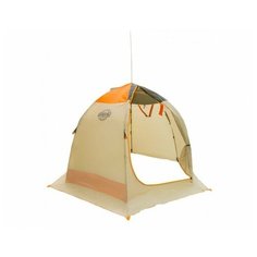 Палатка для зимней рыбалки Митек Омуль-2, цвет: оранжевый, бежевый, хаки