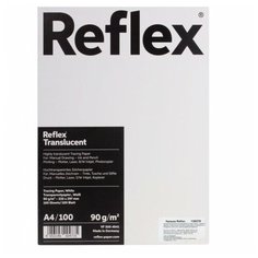 Калька REFLEX А4, 90 г/м, 100 листов, белая, R17119