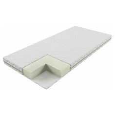 Матрас Ивановский текстиль, Беспружинный, Пенополиуретан (ППУ), 5 см, 80х200 см