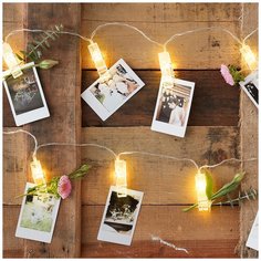 Гирлянда Vegas Прищепки 55117, 300 см, 20 ламп, теплый