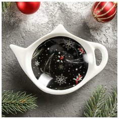 Magistro Подставка под чайный пакетик Magistro «Новый Год. Зимняя сказка», 12?8,4 см