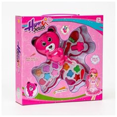 Набор косметики для девочки "Медвеженок", 3 слоя Сима ленд