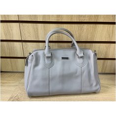 Сумка женская кожаная grey Velina Fabbiano