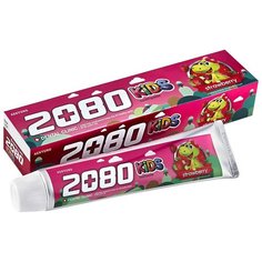 Зубная паста Kerasys Dental Clinic 2080 Детская Клубника, 80 / зубная паста / детская зубная паста