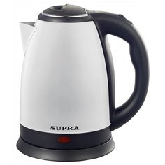 Чайник SUPRA KES-1845S/1846SW, белый/черный