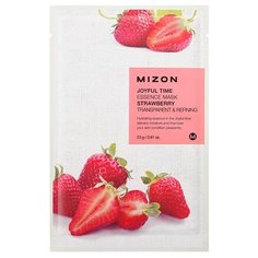 Mizon Joyful Time Essence Mask Strawberry тканевая маска с экстрактом клубники, 23 г