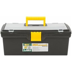 Ящик с органайзером FIT 65501 40.5x21.5x16 см 16 черный/желтый F.It