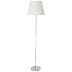 Торшер Arte Lamp Elba A2581PN-1, E27, 60 Вт, цвет арматуры: хромовый, цвет плафона/абажура: белый