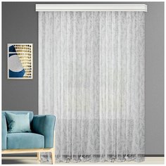 Тюль Вуаль Акация грей 300х270 см - 1 шт/ 55-102183/3 Altali