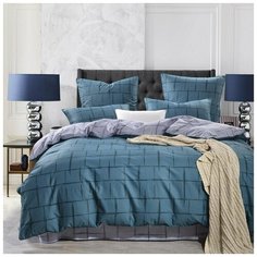 Постельное белье 2-спальное Sofi de Marko Феофан (зеленый) сатин 180х210