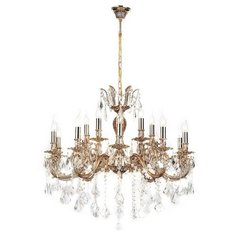 Люстра Lucia Tucci BARLETTA 122.10.5 coffe gold, E14, 900 Вт, кол-во ламп: 15 шт., цвет арматуры: желтый