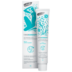 Гинокомфорт Гель для интимной гигиены восстанавливающий с маслом чайного дерева туба 50г Вертекс