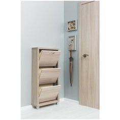 Обувница Люкс 3 фасад лдсп ясень шимо Divanovo