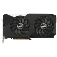 Видеокарта ASUS GeForce RTX 3070 8192Mb, Dual 8G- V2 LHR (Dual- RTX3070-8G- V2) 2xHDMI, 3xDP, Ret
