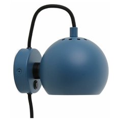 Лампа настенная ball, ?12 см, синяя матовая 47501250111/104739 Frandsen