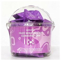 Набор пенок для умывания с коллагеном AYOUME ENJOY MINI COLLAGEN CLEANSING FOAM (set 200шт*3гр)