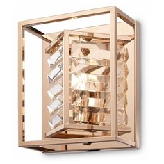 Настенный светильник MAYTONI Tening MOD060WL-01G, E14, 60 Вт, кол-во ламп: 1 шт., цвет арматуры: золотой