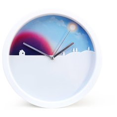 Часы настенные "Day and Night" с цветным циферблатом Suck UK