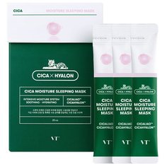 VT Ночная маска увлажняющая Cica Moisture Sleeping Mask, 4 мл, 20 шт.