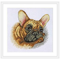 Набор для вышивания Merejka K-114 Французский бульдог