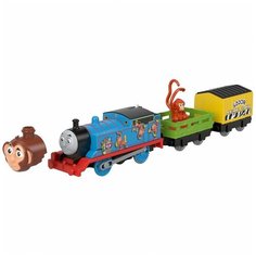 Паровозик Thomas & Friends Железная дорога Герои мультфильмов Томас-обезьянка GLK70 Fisher Price