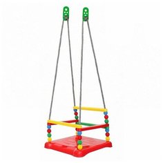 Т0052 Качели №2 пластмассовые красные Orion Toys