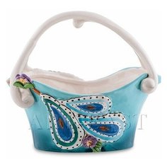 Вазочка Павлин BS- 98 113-104572 Blue Sky