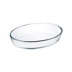Форма для запекания жаропрочная овальная, стекло, 30х21х6см, 2л/// 825-006 Satoshi Kitchenware