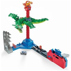 Набор игровой Hot Wheels Сити Воздушная атака дракона-робота GJL13