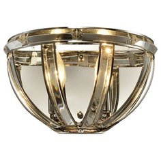 Настенный светильник Люмьен Холл Novara LH3047/2W-NK, E14, 80 Вт, кол-во ламп: 2 шт., цвет арматуры: никель