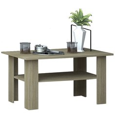 Столик журнальный NK-MEBEL Лофт 900, ДхШ: 90 х 55 см, дуб сонома