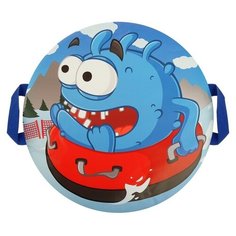 Санки- ледянки Sima- land №75, "Чудик на ватрушке", d-40 см Сима ленд
