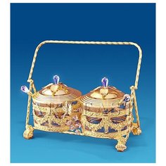Сахарница двойная (Юнион) AR-1079 113-601574 Crystal Temptations