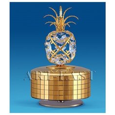 Фигурка музыкальная Ананас (Юнион) AR-3959/ 2 113-60066 Crystal Temptations