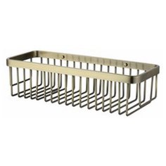 Полка настенная прямоугольная KAISER 310*120*80 Bronze/латунь (KH-5041)