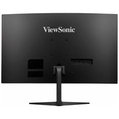 Монитор жидкокристаллический ViewSonic Монитор LCD 27 169 2560х1440WQHD VA, Curved, GLARE, 250cdm2, H178V178, 40001, 80M1, 16,7 миллионов цветов, 1ms, 2xHDMI, DP, Tilt, Speakers, 3Y, Black