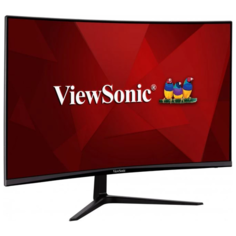 Монитор жидкокристаллический ViewSonic Монитор LCD 32 169 1920х1080FHD VA, Curved, nonGLARE, 300cdm2, H178V178, 40001, 80M1, 16,7 миллионов цветов, 1ms, VGA, 2xHDMI, DP, Tilt, Speakers, 3Y, Black