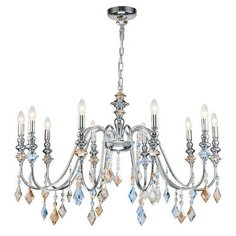 Lucia Tucci Подвесная люстра Lucia Tucci Maya 4450.10 Chrome