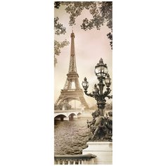 Фотообои фотообои на бумажной основе Твоя планета Парижский этюд Х 6 Золотая коллекция 0.97х2.72м бежевый
