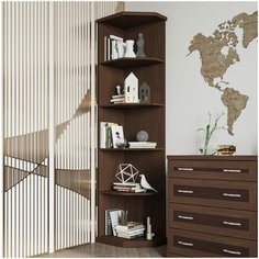 Lazurit Стеллаж Магна Кедр шоколад