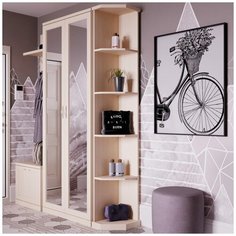 Lazurit Стеллаж Магна Дуб молочный