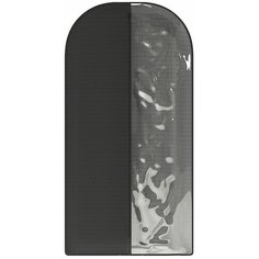 HOMSU Чехол для одежды Premium Black, 60x120 см черный