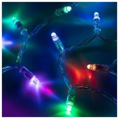 Ardecoled Уличная светодиодная гирлянда Ardecoled нить 12V разноцветная ARD-String-Classic-6000-Clear-40Led-Live RGB-SPI 028806